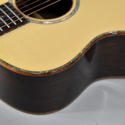 2011 Taylor Custom GO Brazilian Rosewood Natural Finish Acoustic w/OHSC image 5