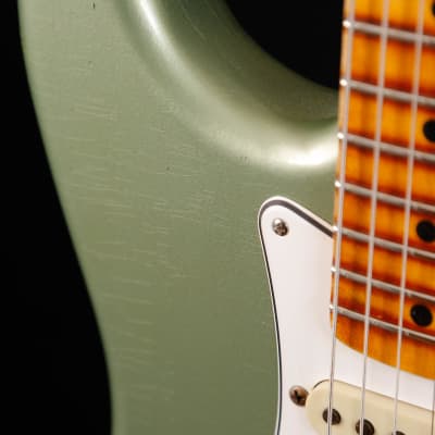 Fender Custom Shop Postmodern Stratocaster Journeyman Sage Green 488 7lbs 11.8oz image 6
