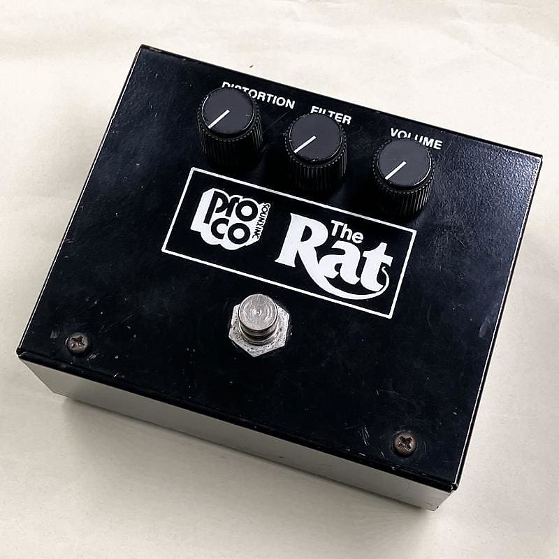 ギター Vintage Proco The Rat Large Box Pro-co VINTAGE The Rat Large Box 1983 National Semiconductor