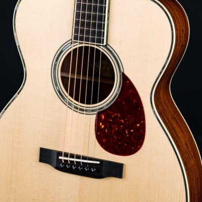 Collings OM-42 Custom Figured Bolivian Rosewood and German Spruce with Black Pearl NEW image 6