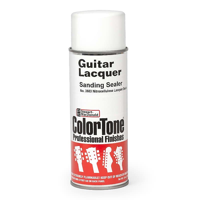 ColorTone Aerosol Guitar Lacquer, Sanding Sealer Reverb