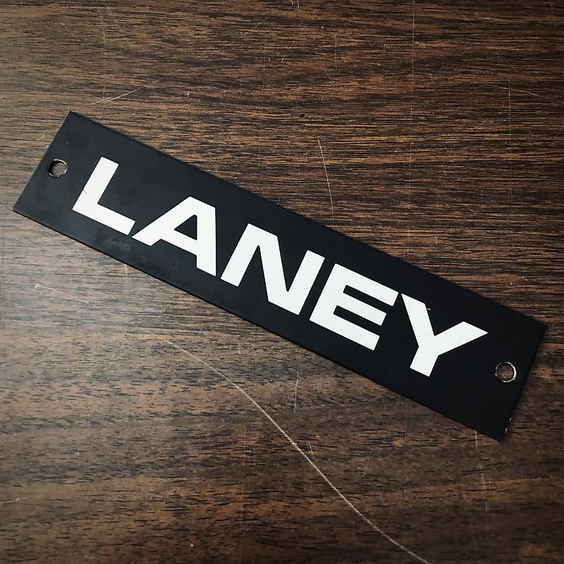 1980s Laney Amp Badge/Logo [Metal] | Reverb