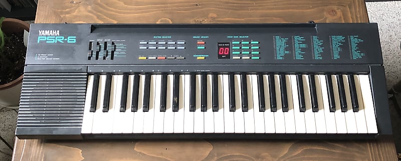 Yamaha PSR-6 Portable Keyboard w/ Power Supply