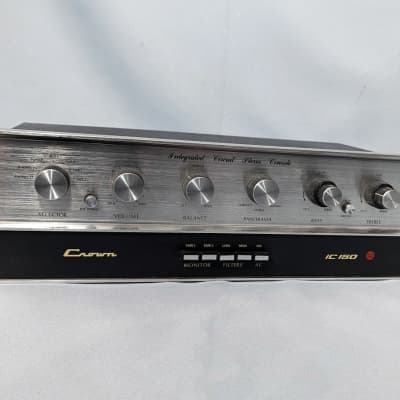 Crown IC-150 Preamplifier - Late 1970s - Silver | Reverb Crown IC-150 Preamplifier - Late 1970s - Silver | Reverb