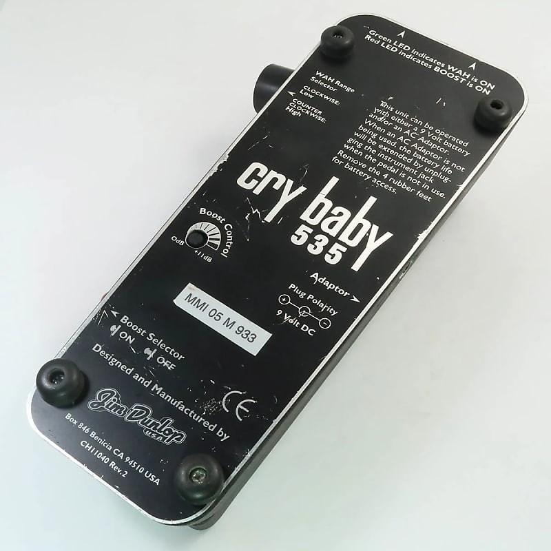クライベイビー　crybaby 535 CRY BABY® 535Q MULTI-WAH - Dunlop