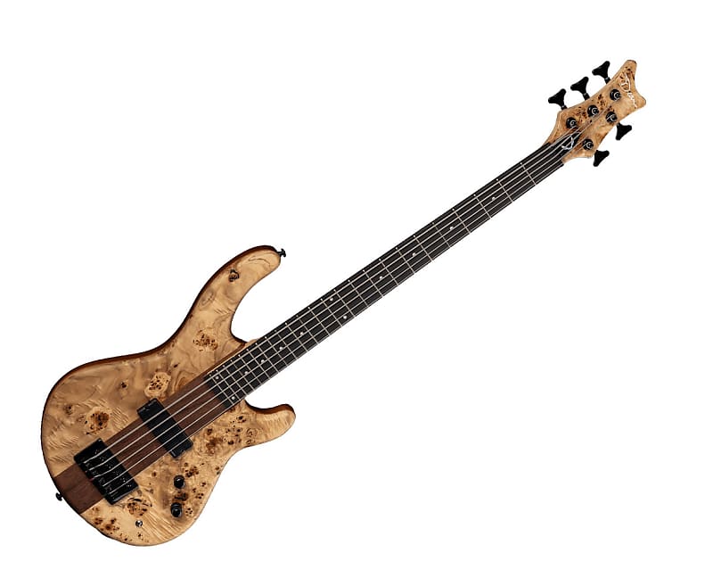 Dean Edge Pro Select 5-String Bass Guitar - Burled Poplar - Used image 1