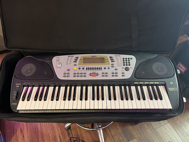 Casio GEM WK1 Keyboard Reverb