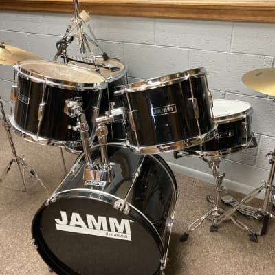Jamm 5 Piece Drum Set 2012 Black image 1