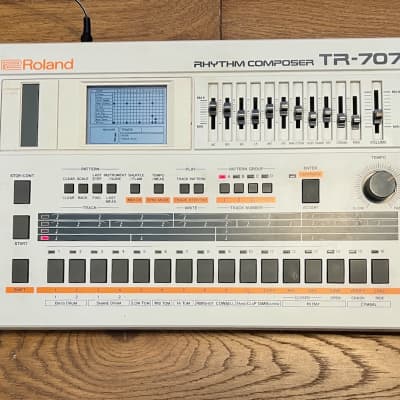 Roland TR-707 Rhythm Composer with both HKA Expansion V2 and new Cymbals Expansion