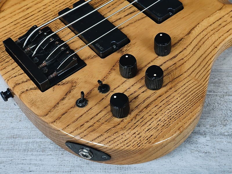 ■MOJO ESPIN(模造エスピン) 1999 ESP Japan Bottom Line Standard Bass w/EMG's (Natural