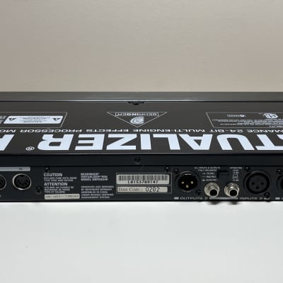 Behringer Virtualizer Pro DSP2024P 24-Bit Multi-Engine Effects 