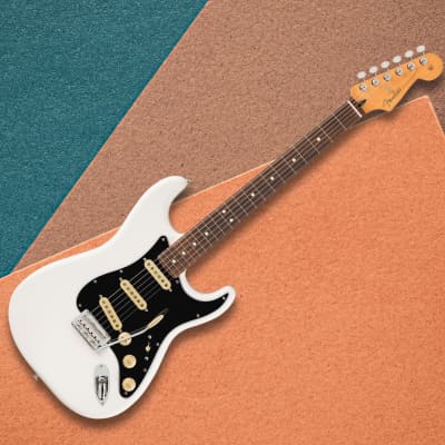 Fender Player II Stratocaster 6-String Right-Handed Electric Guitar with Alder Body and Maple Fingerboard (Polar White) image 5