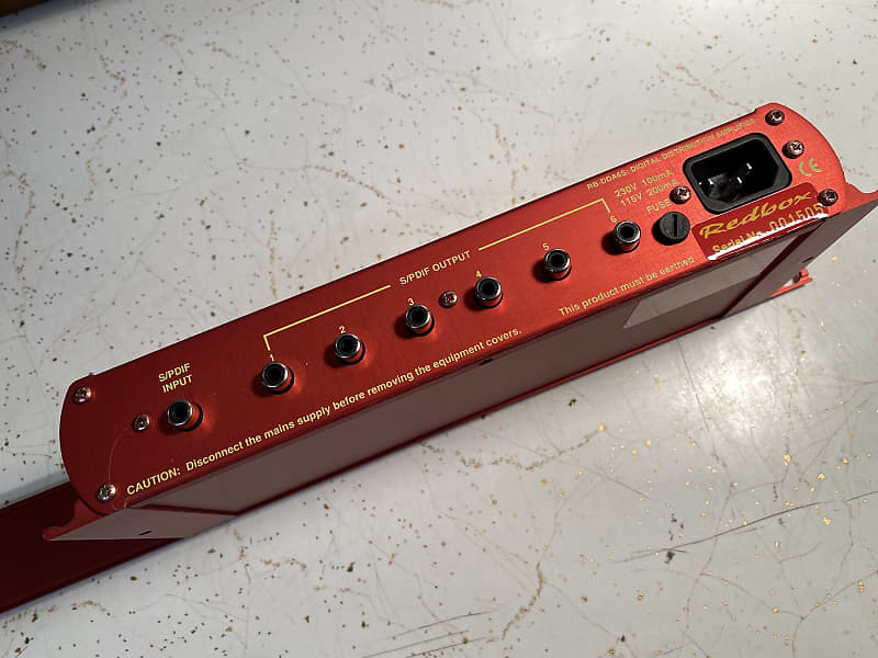 Sonifex Redbox DDA62 SPDIF Digital Distribution Amplifier Reverb