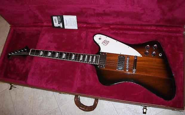 1996 Gibson Firebird V Sunburst Reverse Model Reissue