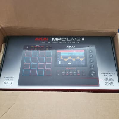 Akai Professional MPC Live II Standalone Sampler / Sequencer with Built-in Monitors 2022- Present - Black image 11