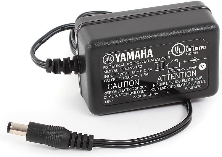 Yamaha PA-150 12V 1500mA Power Supply image 1