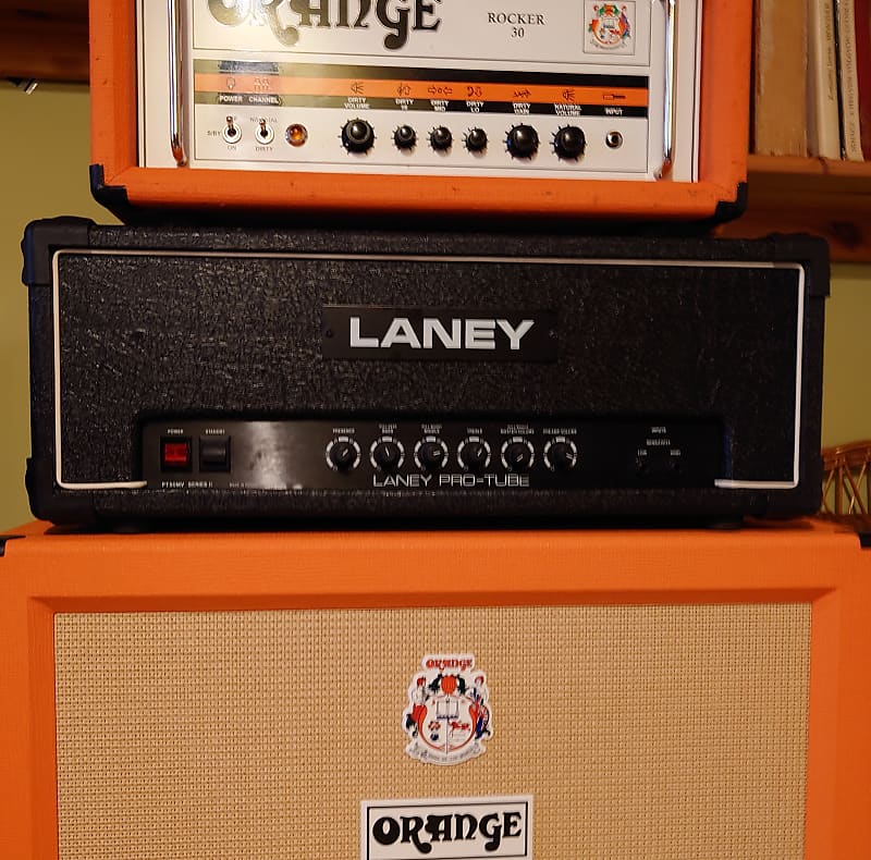 Laney AOR Pro Tube 50 PT50 MV II 1989 RARE Vintage Reverb