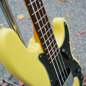 Fender Squier pj Precision Bass 2006 Gibson TV Yellow KUSTOM image 14