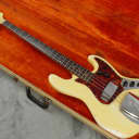 Superb Fender Jazz Bass 1964 Custom Colour Olympic White + Matching Headstock + OHSC