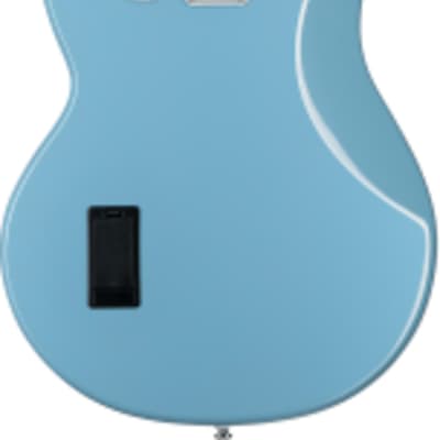Sterling StingRay RAY4 4-String Bass Guitar, Hard Maple Fingerboard, Chopper Blue image 3