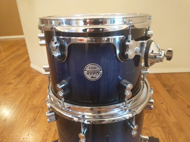 DW Pacific Concept Maple 10 Round x 8 Rack Tom, Lacquer Finish, Maple Shell - Excellent! image 1