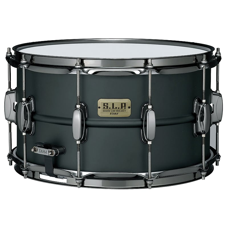 Tama LST148 8x14" S.L.P. Series Big Black Steel Snare Drum image 1