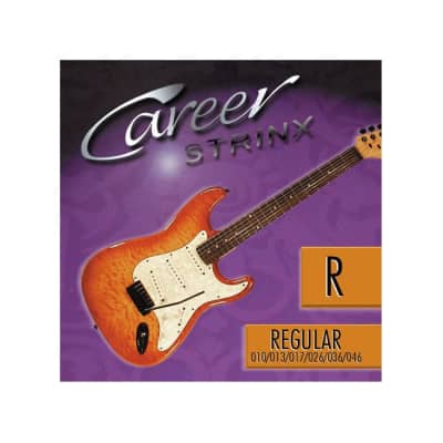 CAREER Strings Electric Regular 010-046 Nickel Plated Steel. Saiten für E-Gitarre for sale