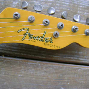 1982 Fender Early JV 62 Custom Telecaster Sunburst Bound