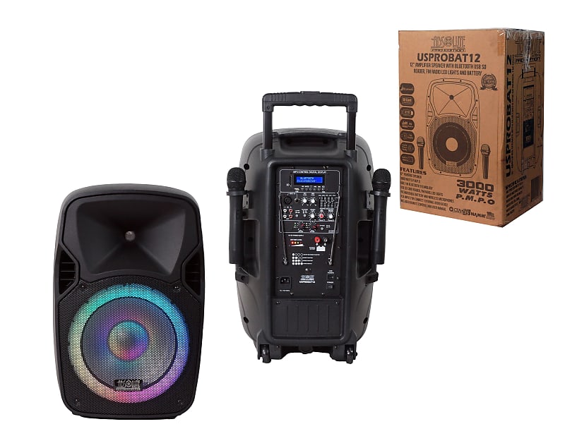 Wireless portable best sale pa speaker system