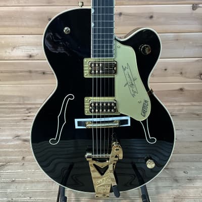 Gretsch G6120T-SW Steve Wariner Signature Nashville Gentleman W/ Bigsby Electric Guitar - Magic Black image 1