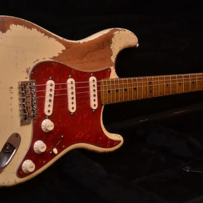 American Fender Stratocaster Relic Vintage White Texas Specials image 16