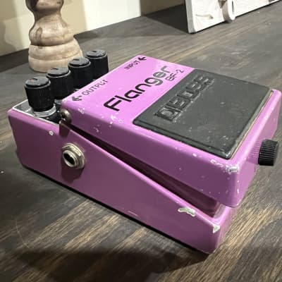 Boss BF-2 Flanger 1984-1990 (Green Label) Made In Japan | Reverb