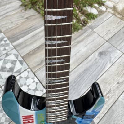 ESP M2 MII KH 2007 - Custom « BRIDE Of FRANKENSTEIN » Kirk Hammett KH image 15