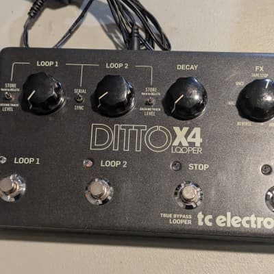 Reverb.com listing, price, conditions, and images for tc-electronic-ditto-x4-looper