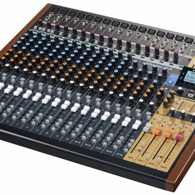 TASCAM Model 24 Multi-Track Live Recording Console with USB Audio Interface and Analog Mixer image 8