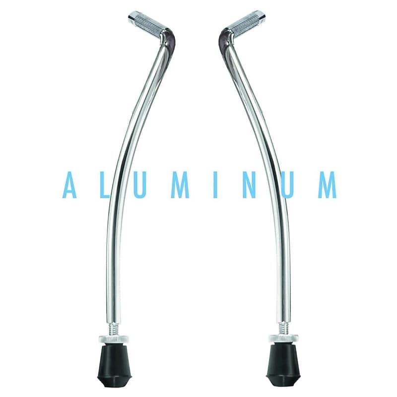 Rogers Chromed Aluminum Bass Drum Spurs 12.7mm Reverb