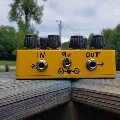 Pedal PCB  Paragon Overdrive - Faecain Pedals - 2022 Yellow/Black image 4