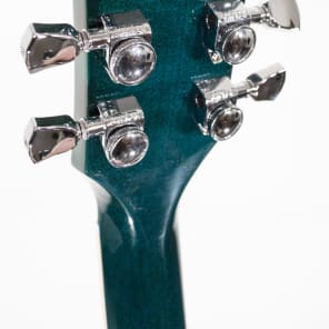 2014 Gibson Les Paul Standard Plus w/ Grover Locking Tuners in Ocean Water Perimeter image 9