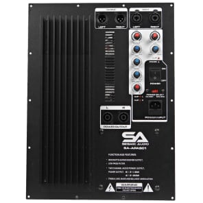Seismic Audio SA APAS01 500w PA Subwoofer Speaker Plate Amplifier