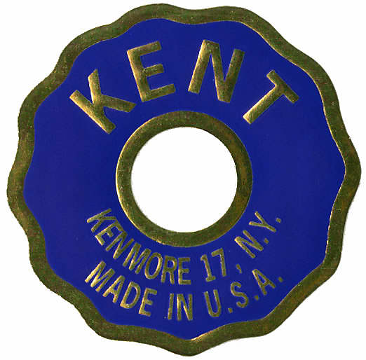 Kent Replica Drum Badge 1960s Blue image 1