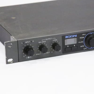 1990s Zoom 9120 Advanced Sound Environment Processor Rack Mount Digital Reverb Delay Chorus Guitar Multi-Effects Unit image 4