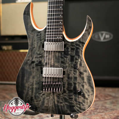Mさん専用　mayones duvell elite 7 Mayones Duvell Elite 7 String Trans Graphite (2017) - Guitar