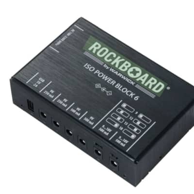 Rockboard  ISO Power Block 6 IEC  Isolated pedal board power supply  New! image 2