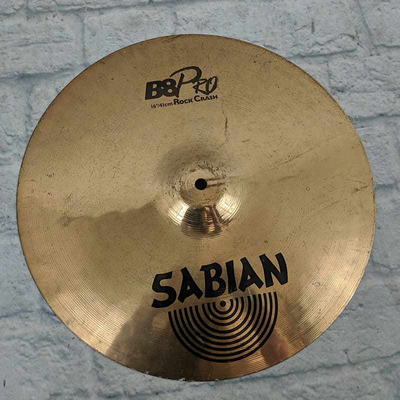 Sabian 16" B8 Pro Rock Crash Cymbal (1991 - 2009) image 1