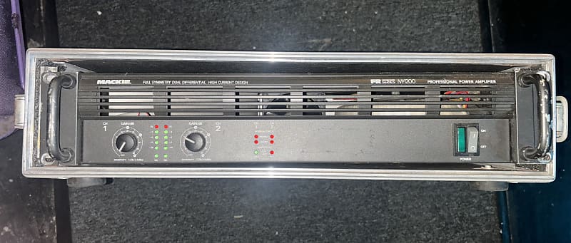 Mackie FR Series M1200 Professional Power Amplifier image 1