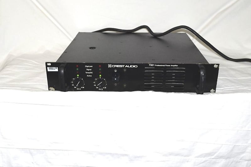 CREST AUDIO 7001 2 CHANNEL POWER AMPLIFIER (ONE)