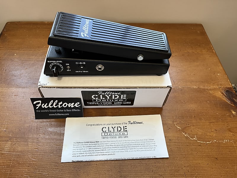 Fulltone Clyde Deluxe Wah