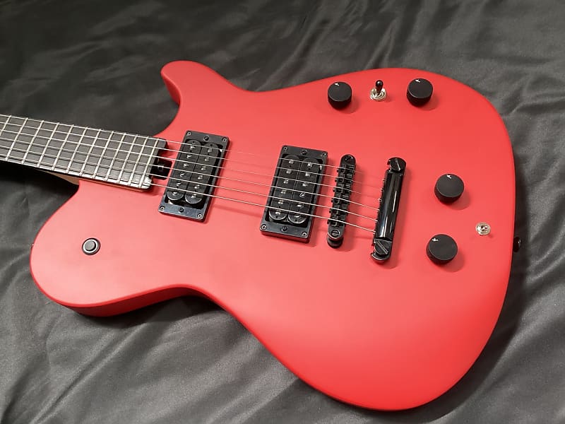 Manson Guitar Works MA-EV Fuzz Factory Satin Fire Red【Sale！】