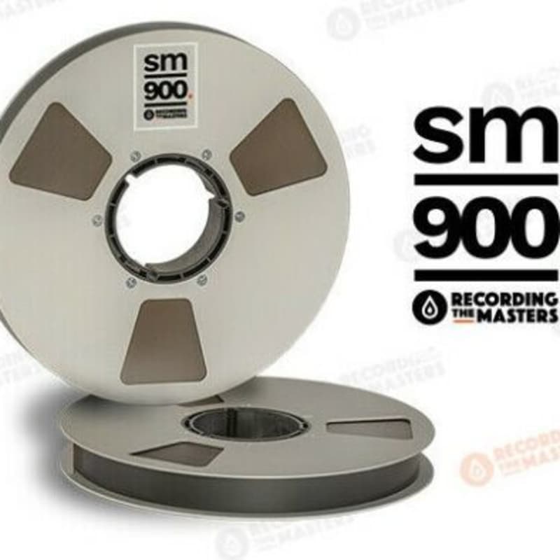 RecordingTheMasters R34720 SM900 ½'' x 2500' Magnetic Tape with Metal Reel  - Vintage King