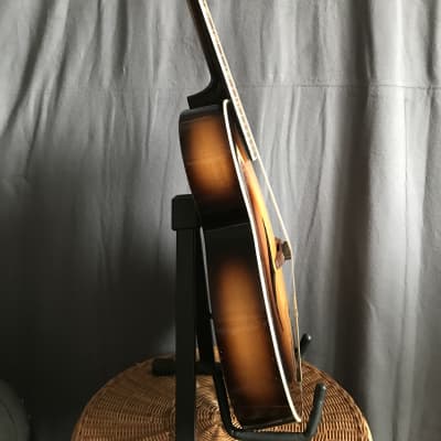 Vintage German archtop jazz guitar 50s - Isana Klira - new frets image 12